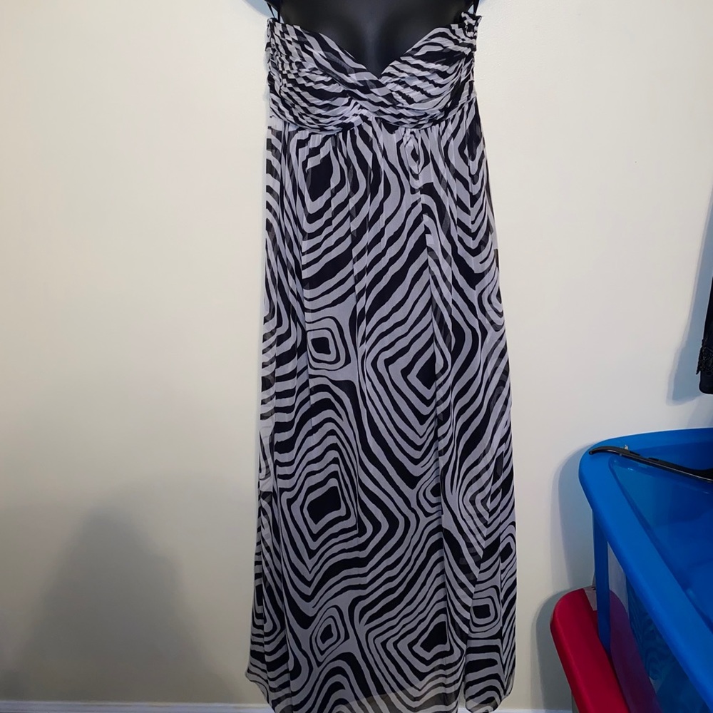 White House Black Market Striped Dress